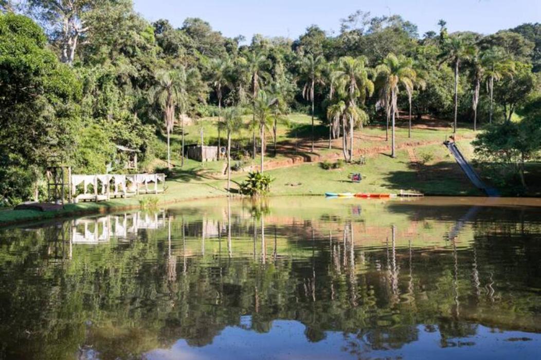 מלון איטאטיבה Casa De Vidro Com Cachoeira מראה חיצוני תמונה