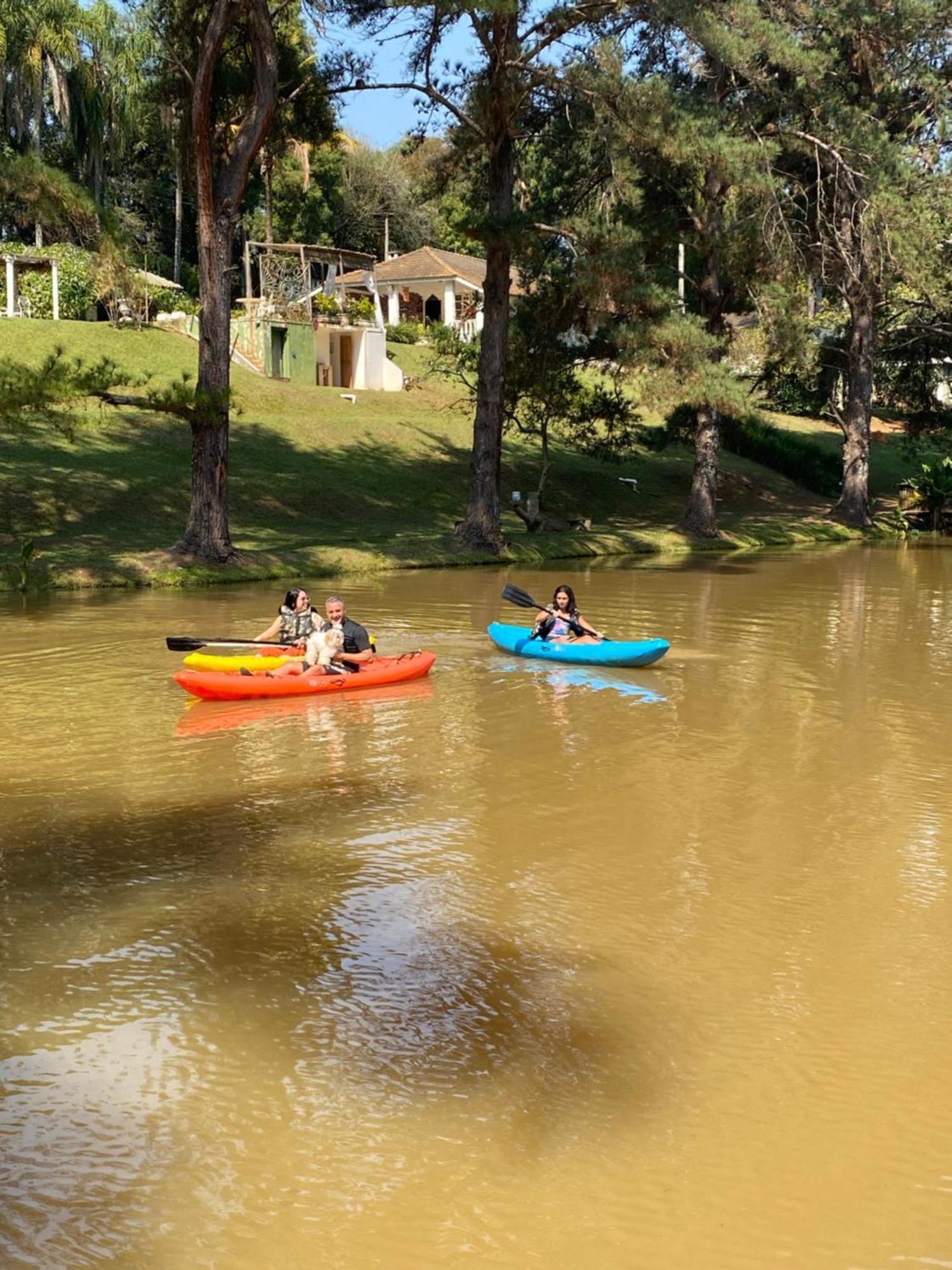 מלון איטאטיבה Casa De Vidro Com Cachoeira מראה חיצוני תמונה